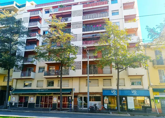 Apartment 2-rooms With Wifi And Balcony Nizza